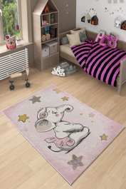 Conceptum Alfombra de Pasillo Multicolor 80 x 150 cm